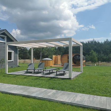 ARKADIA - Domki z balią i sauną nad Wartą Prusicko Zewnętrze zdjęcie